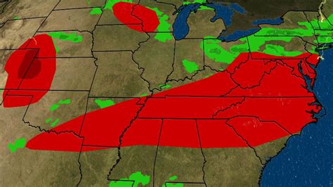 Severe thunderstorms expected tuesday evening. - Severe storms and tornadoes swept through parts of the South from Tuesday into Wednesday morning, killing at least two people in Alabama and damaging homes, other buildings and downing trees in ...